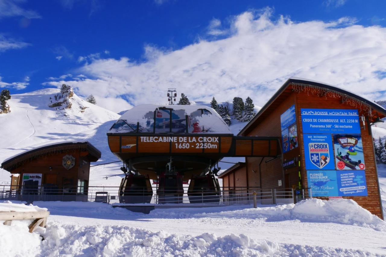 Appartement 4 Personnes 32M2 Au Pied Des Pistes- Wifi- Balcon Sud- Chamrousse 1650 Dış mekan fotoğraf