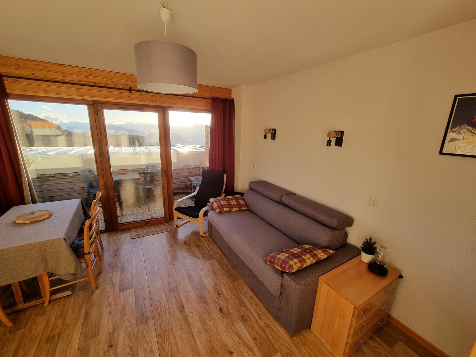 Appartement 4 Personnes 32M2 Au Pied Des Pistes- Wifi- Balcon Sud- Chamrousse 1650 Dış mekan fotoğraf